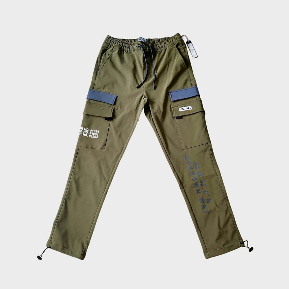 BRUNT GREEN FLEX TECH JOGGER PANTS SZ SMALL NWT